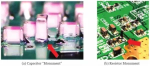 Figure 1 Reflow Soldering “Tombstone” Phenomenon
