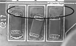 Figure 3 Tin Thickness Measurement Locations
