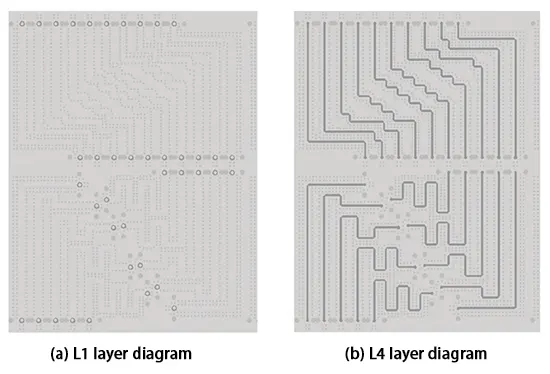 Figure 3. Graphic design of the corner and rough edge experimental board. Figure 3. Graphic design of the corner and rough edge experimental board.