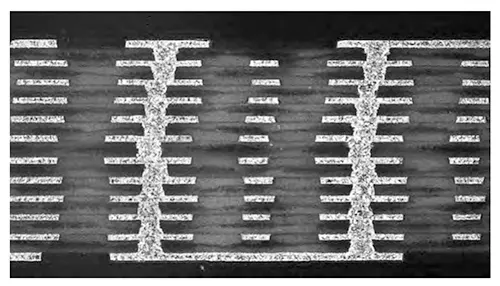 Figure 8. Sliced image of the finished product