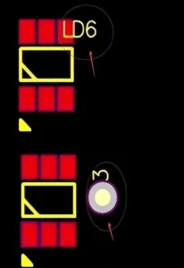 3.2.3. Check the markings on the through holes 3.2.3. Check the markings on the through holes