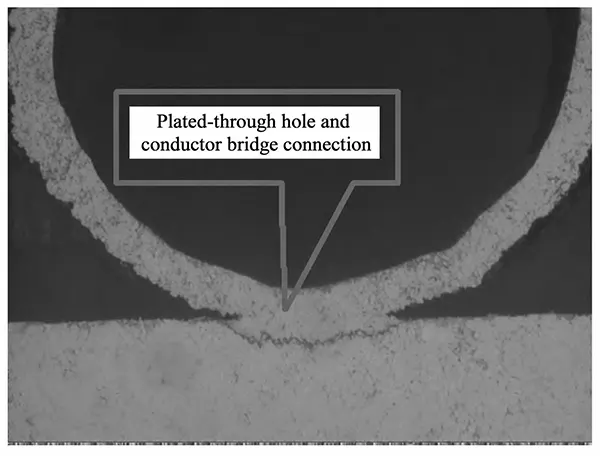 Figure 1. Horizontal slice image of the short circuit point Figure 1. Horizontal slice image of the short circuit point