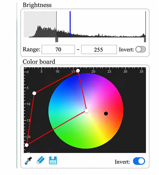 Figure 11 Optimized solder joint inspection parameter settings
