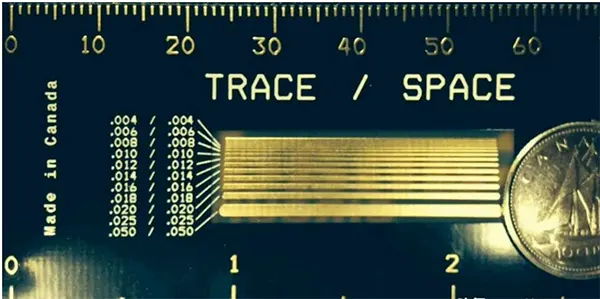trace width